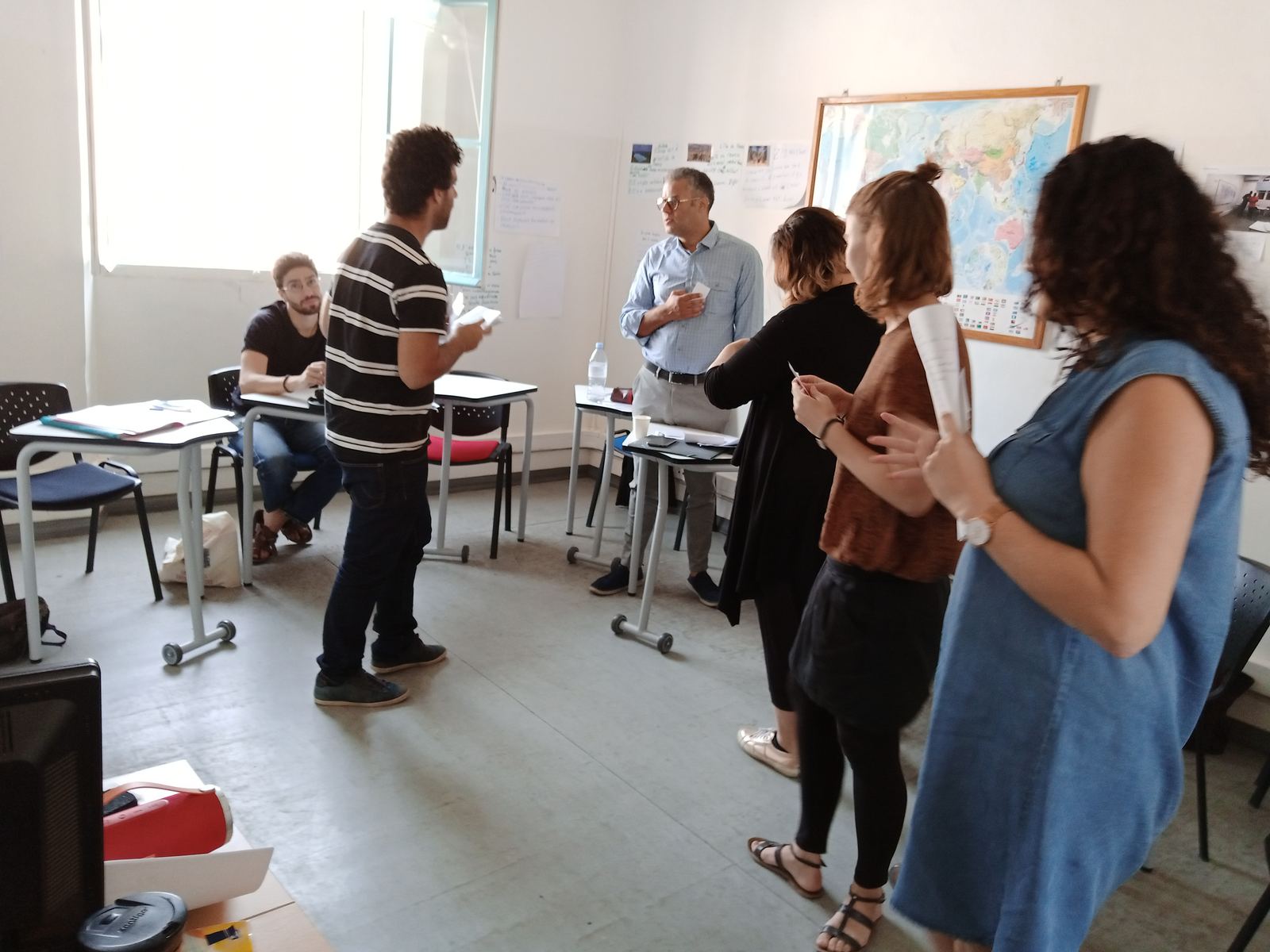 Cours de wolof Leeru Kocc, groupe en formation